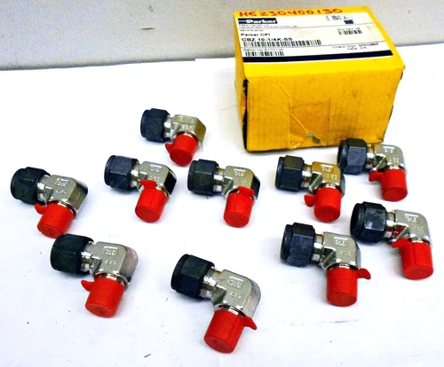 Parker CBZ-10-1/4KL-SS Compression Fitting  Lot of 12 Pieces 30037ELS