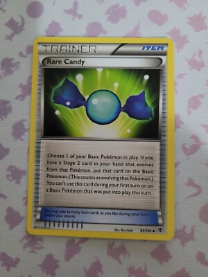 Rare Candy 85/101 Plasma Blast Regular Uncommon Pokémon TCG Card NM