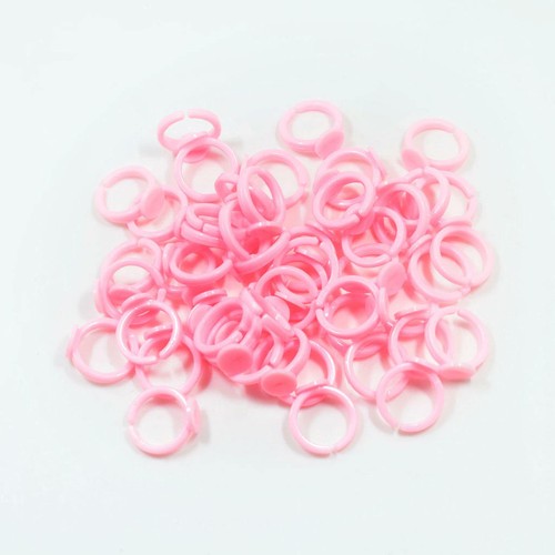 50pcs Handmade Rings Setting Base Cute Cabochon Beads Finger Rings Blanks - Picture 8 of 8