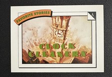 1991 Impel Disney Collector Cards: FAVORITE STORIES #25 Clock Cleaners card