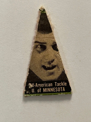 Leo Nomellini 1950 Topps Felt Backs card