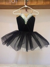 Black, White  Silver Youth  Adult Ballet Tutu