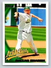 2010 Topps #417 Dallas Braden  Oakland Athletics