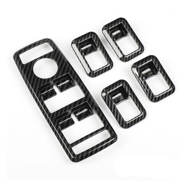 Комплект из 5 наклеек на кнопку переключателя подъема окна рамы для Mercedes-Benz класса A B C E - Изображение 4 из 4