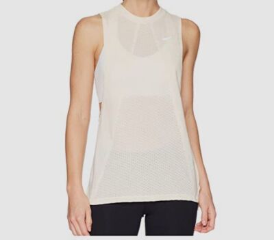 $45 Nike Women's Pink Tailwind Breathe Sleeveless Running Tank Top Size XL