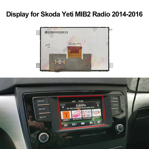 For VW Golf 7 Tiguan Skoda Octavia 3 Rapid Yeti MIB2 Radio Media Display - Picture 3 of 9