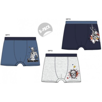 Marvel Spiderman 3er Pack Retroshorts,Jungen,Gr.134-140,Neu
