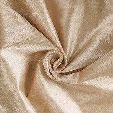 5 yards CHAMPAGNE 65" wide Premium Velvet Fabric Bolt Wedding Event Party Crafts