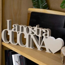 Targa in Legno La mia Cucina Targa idea regalo Targa arredocucina dipinta a mano