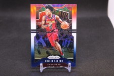 Collin Sexton #74 2019 Panini Prizm Prizms Red White and Blue Cavaliers