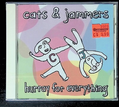 CD Cats Jammers Hurray for Everything Beluga Records Sealed