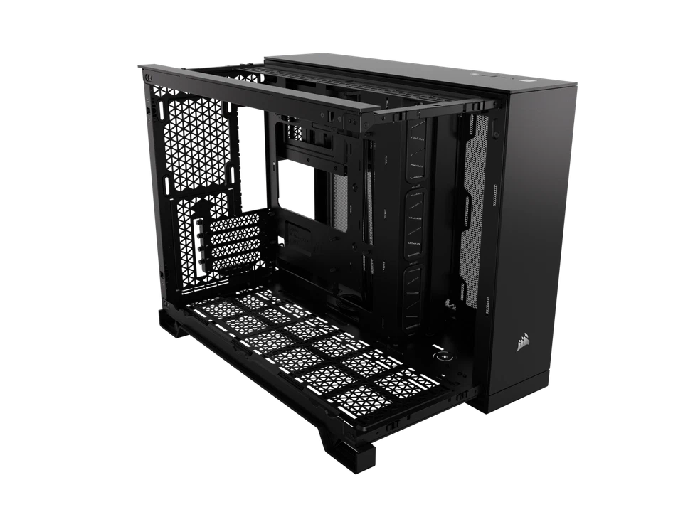 CORSAIR 2500X Micro ATX Dual Chamber PC Case –Tempered Glass Front Panels – Fits - Image 3 of 4