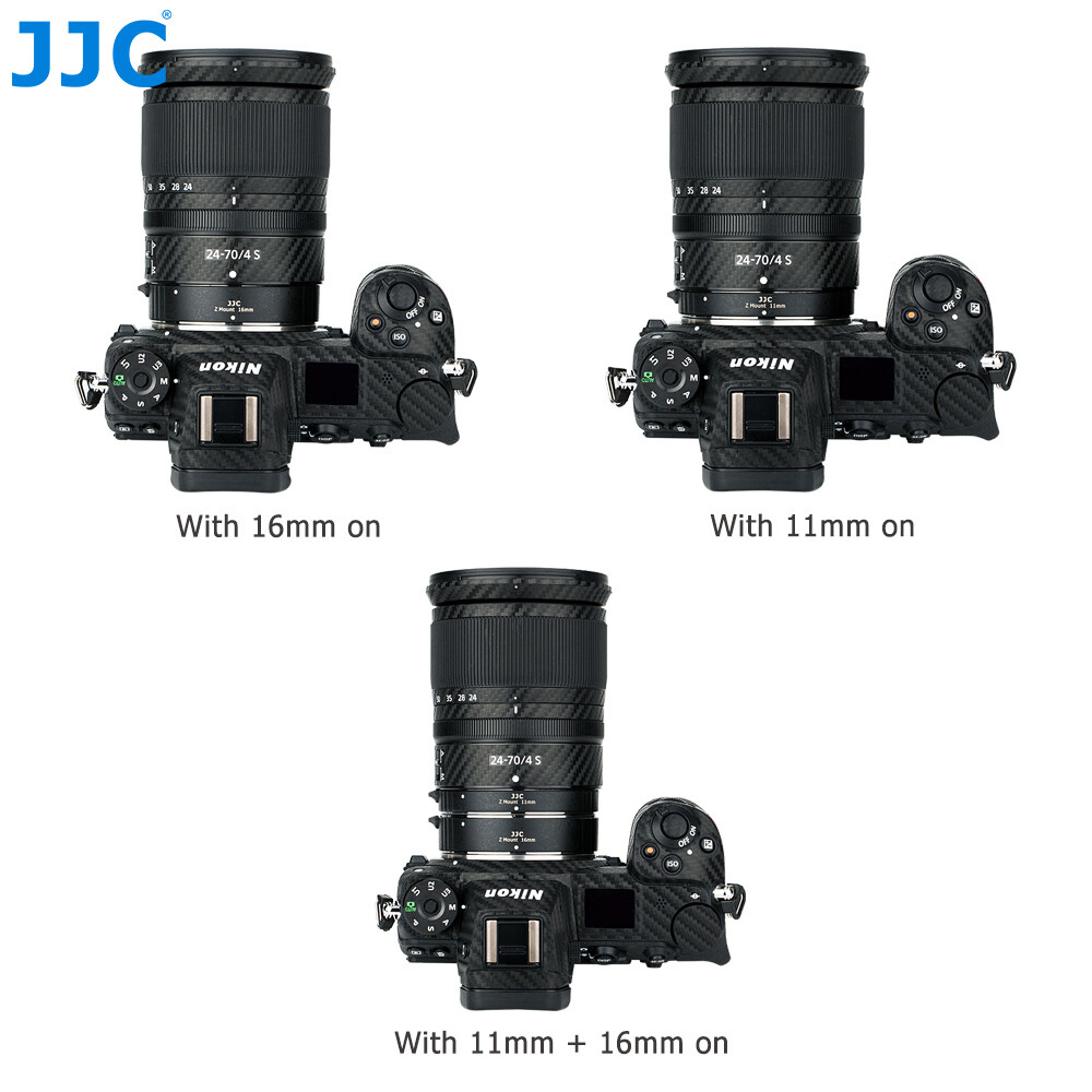 Nikon Z8 Rf 85mm JJC Z Mount Auto Focus Macro Extension Tube Set