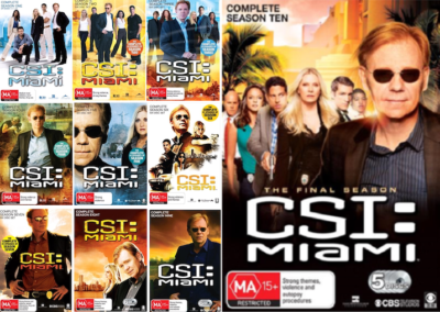 CSI MIAMI : The Complete Series Season 1-10 : NEW DVD | eBay Australia