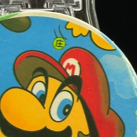 Mario Mush Menko Super Mario Bros Famicom Card Nintendo 1985 NES Japanese