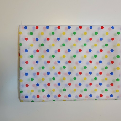 PEA PIN SPOT PUDSEY DOT FABRIC POLYCOTTON DRESS CRAFT QUILTING MATERIAL 44" - Picture 20 of 35
