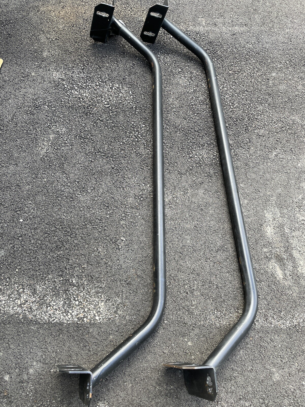 PICKUP TRUCK BLACK STEEL BED RACK CROSSBAR eBay