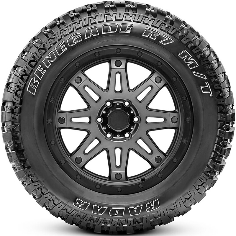 2 Tires Radar Renegade R7 M/T LT 245/75R16 120/116Q E 10 Ply MT