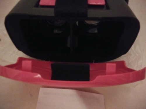 Virtual Reality Pink Headset Goggles For iPhone Android Samsung Smartphones. - Picture 4 of 5