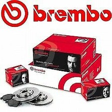 KIT DISCS + BRAKE SHOES BREMBO ANT E POST FOR RENAULT KOLEOS (HY_) 09/08->