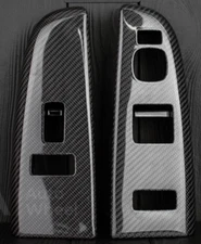 2003-2007 GMC Sierra Silverado  Carbon window Trim Bezel Switch SINGLE CAB