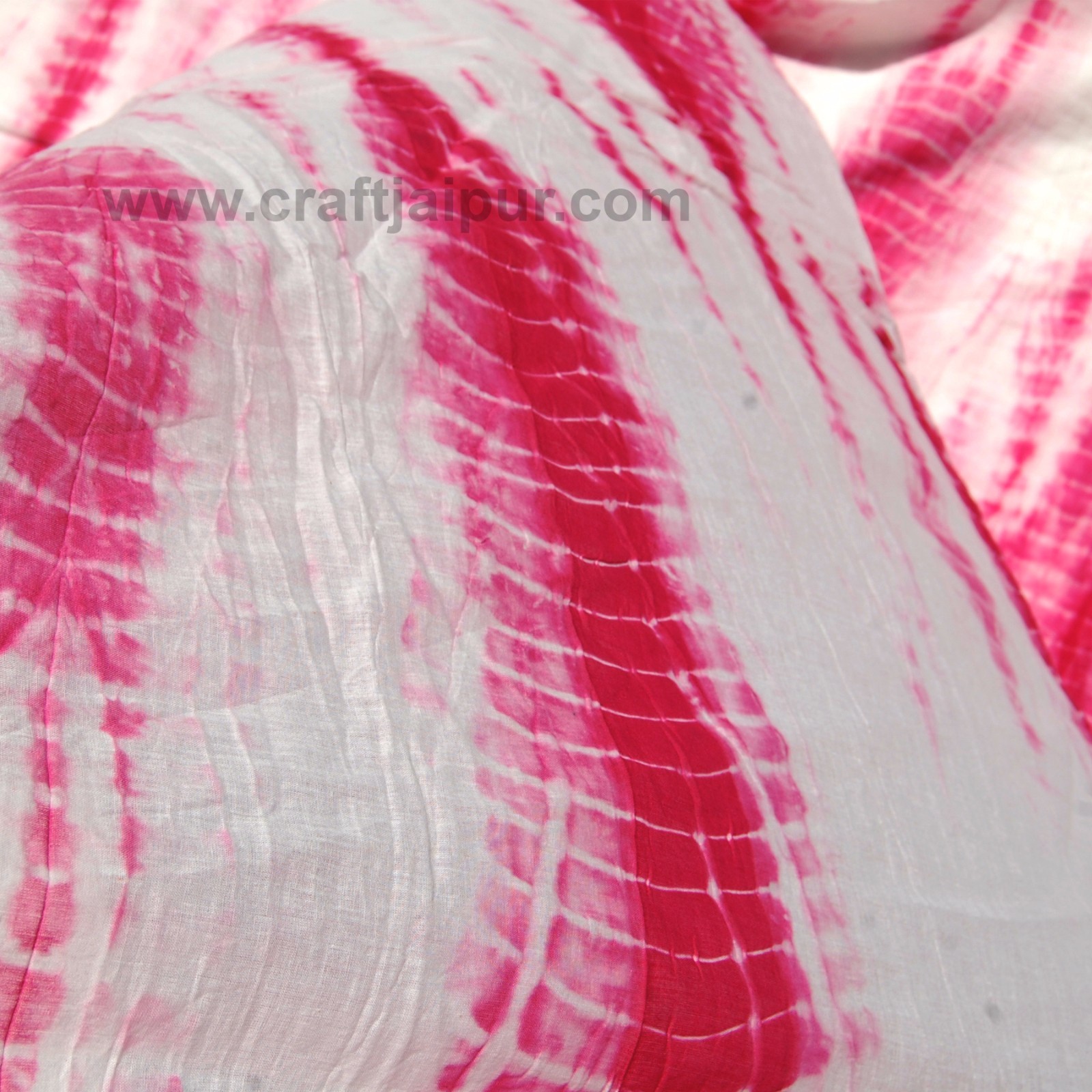 Vestido de costura artesanal indio material 5 yardas Shibori 100 % algodón tela con estampado de bloques