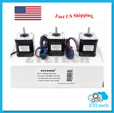 US Shipping 3X Nema17 Stepper Motor 1.7 A 0.59 Nm 84 ozin for 3D printer and CNC