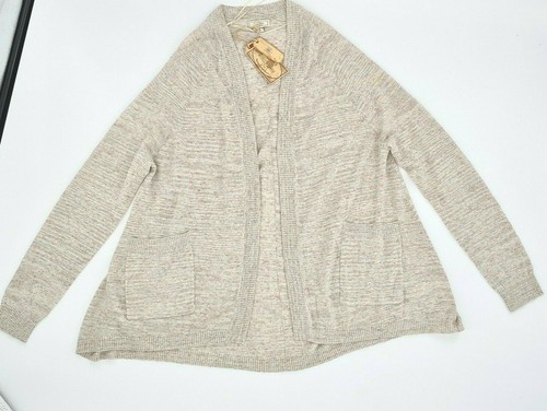 Olive Edge to Edge Cardi - Natural 