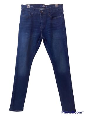 Dark Wash Hollister Epic Flex Super Skinny Jeans Hollister Skinny