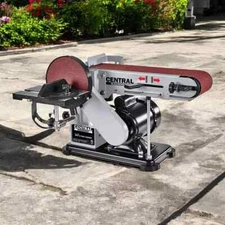 4" x 36" Belt and 6" Disc Sander Machine Combination Sander Tool