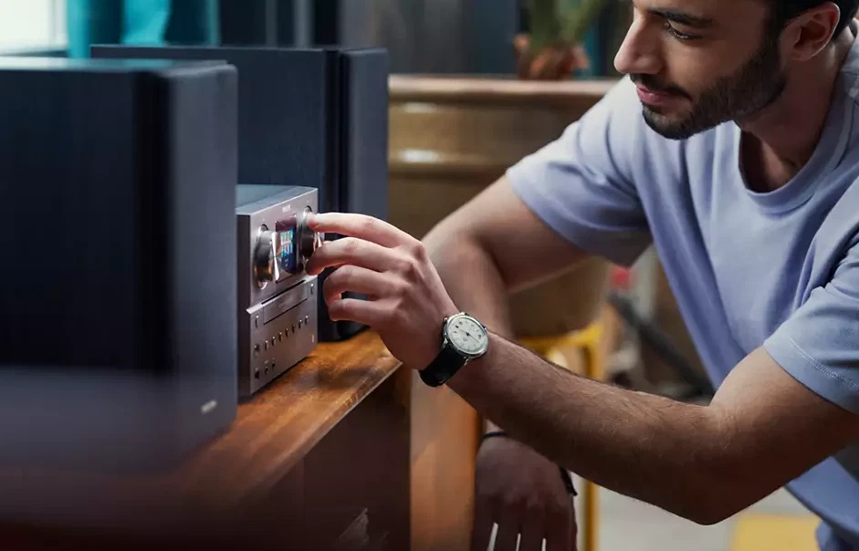 PHILIPS Tam8905 Music System with Internet Radio,Spotify,Bluetooth, Cd, USB - Image 3 of 4