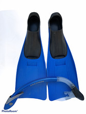 Lot of Intex Swim Diving Snorkeling Fins 5-8 and US Divers Snorkel