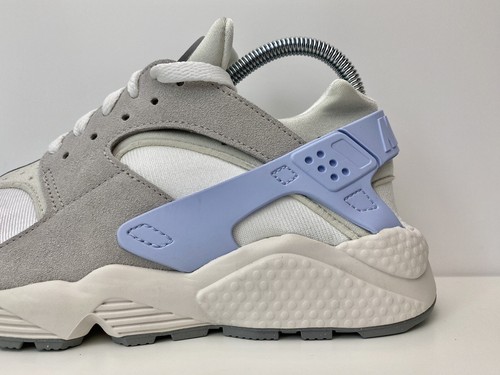 Women’s Nike Air Huarache OG Retro White Grey Blue UK Size 6 EUR 40 DV6983 100 - Picture 2 of 21
