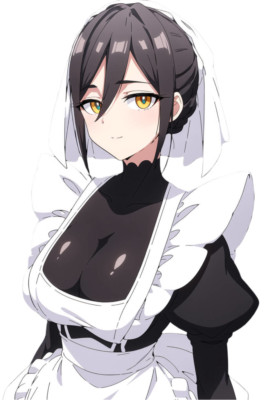 Meido Mei 100 Girlfriends Waifu Weatherproof Anime Sticker 6" Car Decal