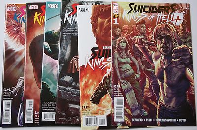 Suiciders Kings of Hella 1-6 Complete Set DC Comics Vertigo 1st Print NM Bermejo
