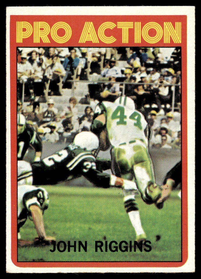 Joy Riggins John Riggins 1972 Topps #126 In Action Price Guide - Sports Card Investor
