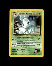 Pokémon Cards Gym Challenge & Gym Heroes: Choose Your Card! LP/NM WOTC Holo
