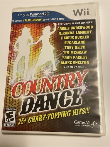 Walmart Exclusive Alan Jackson Country Dance (Nintendo Wii, 2012)