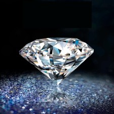 5-30ct Round Cut Loose Moissanite Stone D VVS1 Excellent Cut Certificated