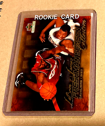 Lebron James Rookie 2003 Upper Deck Set Gold #34 Basketball Game 03-04 ...