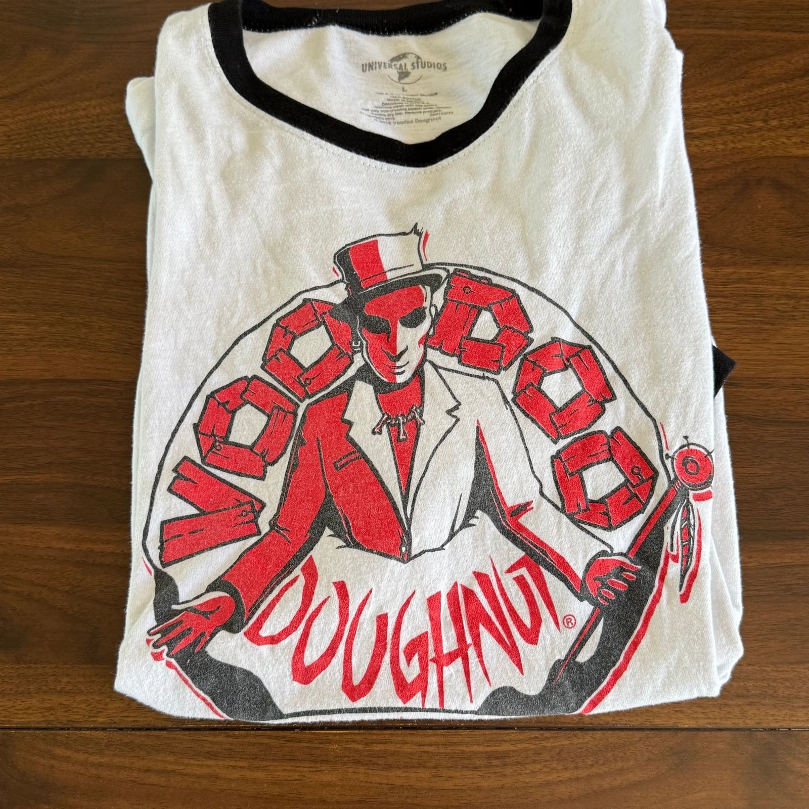 ALTRA Maglietta Voodoo Ciambella L Universal Studios Orlando RINGER TEE