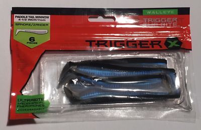 Trigger X Paddle Tail Minnow Gummiköder 6-9-11 cm Shad Light Game