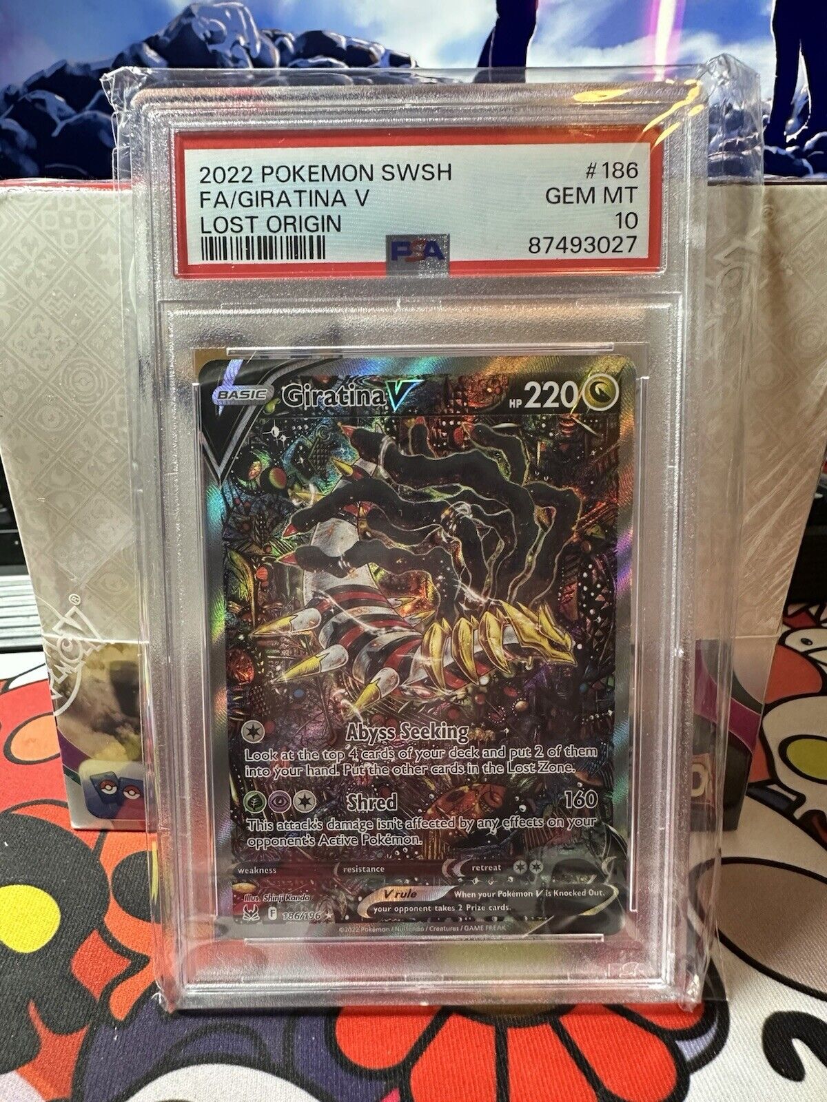 GIRATINA V 130 196 PSA 10 GIRATINA V 130 196 PSA 10