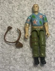 Vintage 1987 Hasbro GI Joe ARAH action figure Chuckles *No Gun*