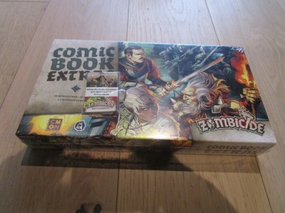 CMON Comics Zombicide Black Plague Comic Book Extras Kickstarter Exclusive NEW