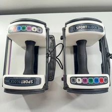 PowerBlock Sport Pair Adjustable Dumbbell 6 9  12 lbs. ( TWO DUMBBELLS)