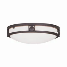 Livex Lighting - Titania - 2 Light Flush Mount in Modern Style - 13 Inches wide