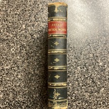 1888, RARE Complete Poetical Works of Robert Burns, Edinburgh, Illustrated