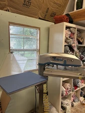 Air Fusion Stahls Heat Press , Air Compressor , Auto Pressure Even Heat