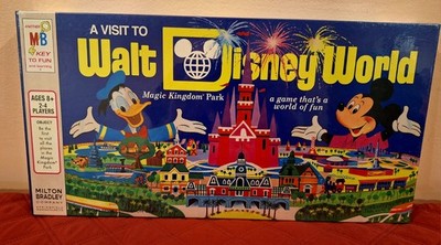 A Visit To Walt Disney World Board Game Magic Kingdom Park NEW Sealed 2021